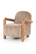 Wood-Framed Lounge Chair | By-Boo Retrova | Oroatrade.com