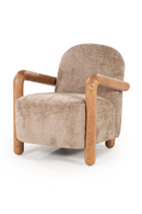 Wood-Framed Lounge Chair | By-Boo Retrova | Oroatrade.com