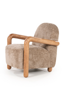 Wood-Framed Lounge Chair | By-Boo Retrova | Oroatrade.com