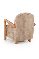 Wood-Framed Lounge Chair | By-Boo Retrova | Oroatrade.com
