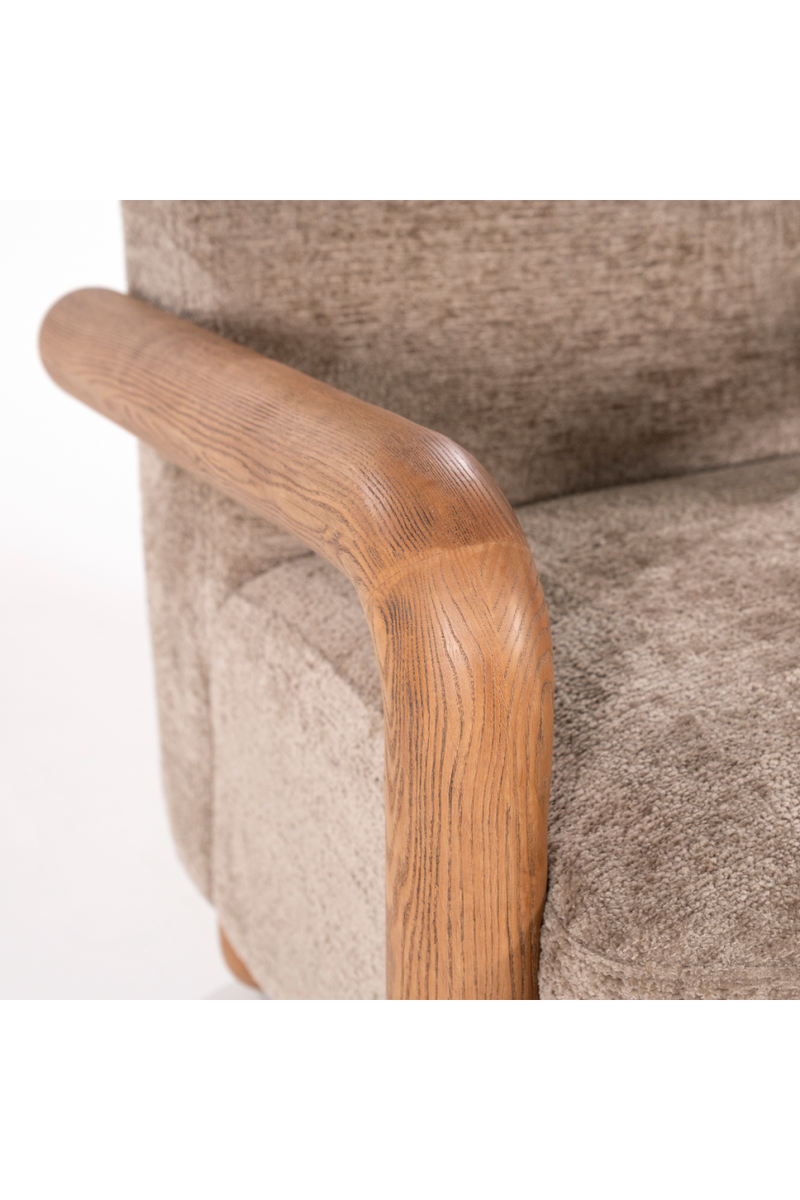 Wood-Framed Lounge Chair | By-Boo Retrova | Oroatrade.com