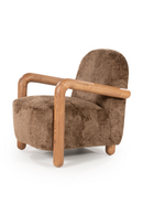 Wood-Framed Lounge Chair | By-Boo Retrova | Oroatrade.com