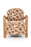 Wood-Framed Lounge Chair | By-Boo Retrova | Oroatrade.com