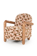 Wood-Framed Lounge Chair | By-Boo Retrova | Oroatrade.com