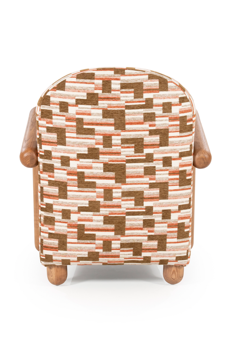 Wood-Framed Lounge Chair | By-Boo Retrova | Oroatrade.com