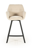 Upholstered Bar Stool with Arms | By-Boo Bliss | Oroatrade.com