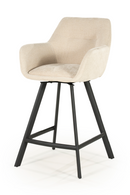 Upholstered Bar Stool with Arms | By-Boo Bliss | Oroatrade.com