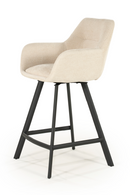 Upholstered Bar Stool with Arms | By-Boo Bliss | Oroatrade.com