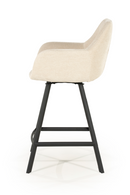 Upholstered Bar Stool with Arms | By-Boo Bliss | Oroatrade.com