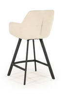 Upholstered Bar Stool with Arms | By-Boo Bliss | Oroatrade.com