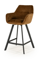 Upholstered Bar Stool with Arms | By-Boo Bliss | Oroatrade.com