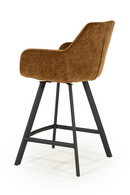 Upholstered Bar Stool with Arms | By-Boo Bliss | Oroatrade.com