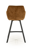 Upholstered Bar Stool with Arms | By-Boo Bliss | Oroatrade.com