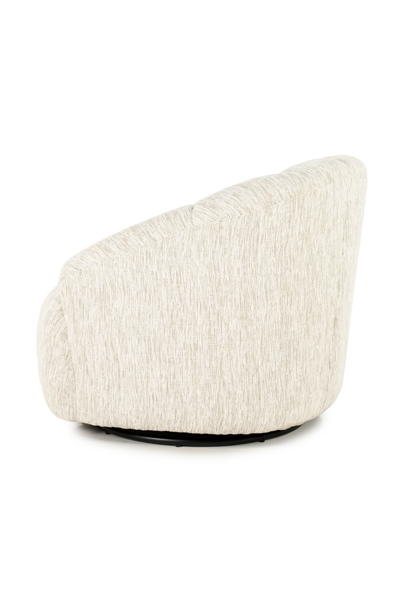 Deep-Channeled Swivel Chair | By-Boo Dream | Oroatrade.com