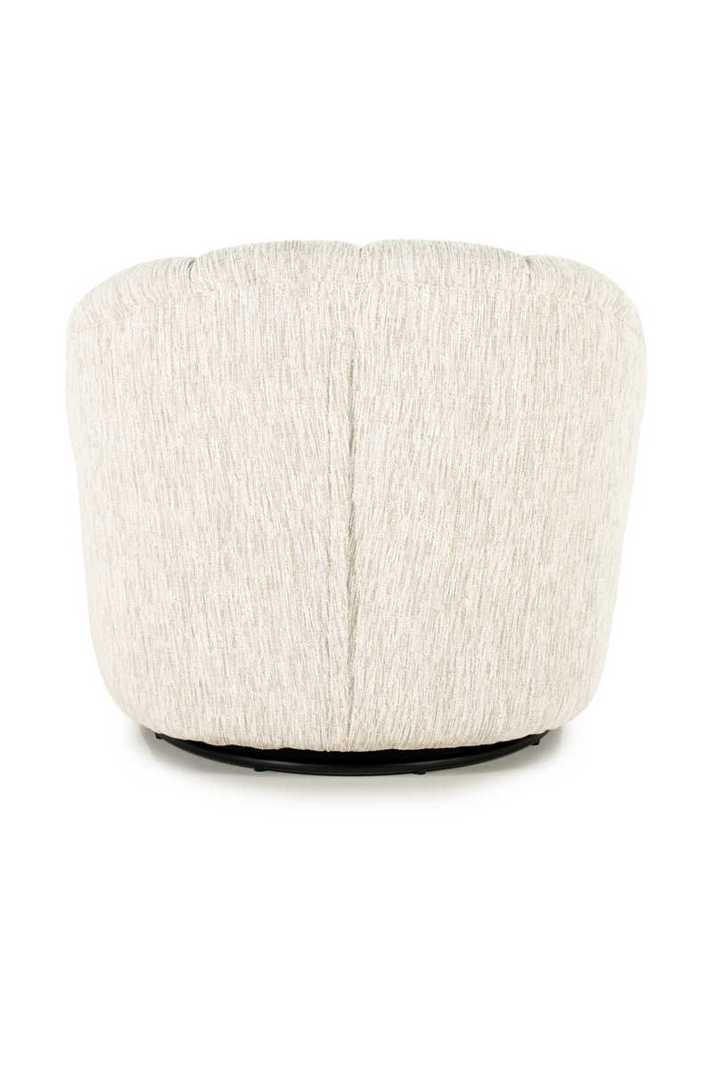 Deep-Channeled Swivel Chair | By-Boo Dream | Oroatrade.com