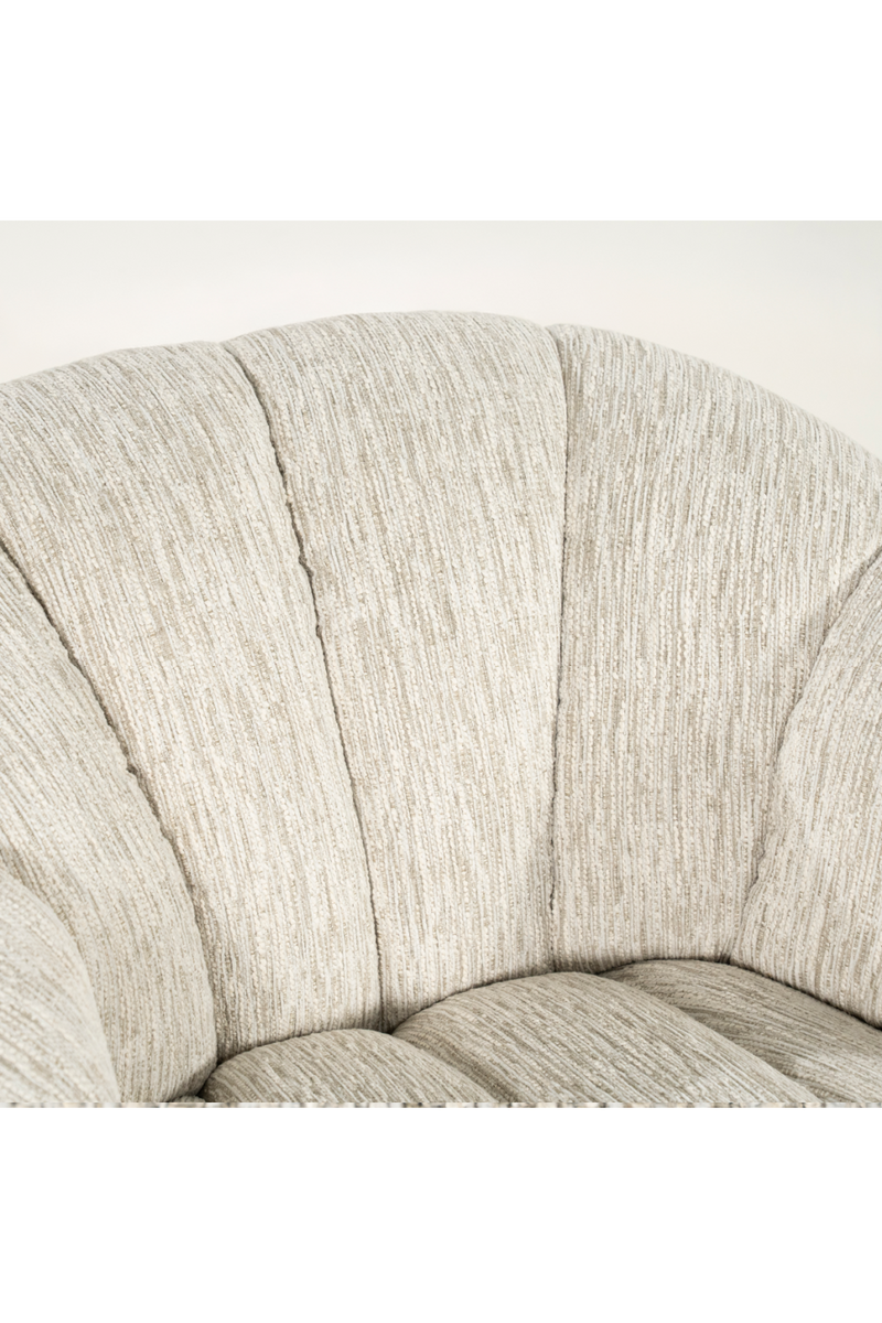 Deep-Channeled Swivel Chair | By-Boo Dream | Oroatrade.com