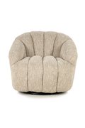 Deep-Channeled Swivel Chair | By-Boo Dream | Oroatrade.com
