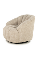Deep-Channeled Swivel Chair | By-Boo Dream