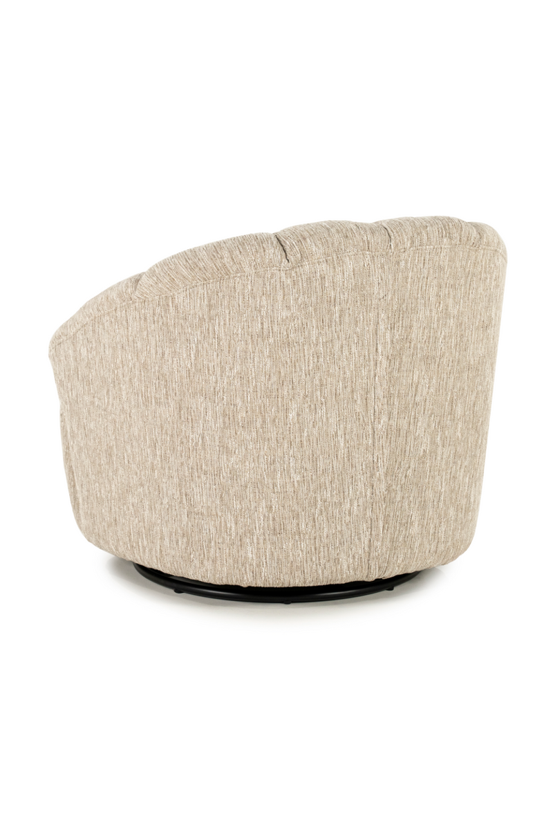 Deep-Channeled Swivel Chair | By-Boo Dream | Oroatrade.com
