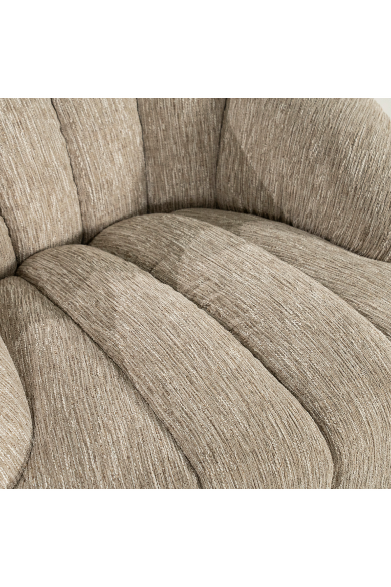 Deep-Channeled Swivel Chair | By-Boo Dream | Oroatrade.com