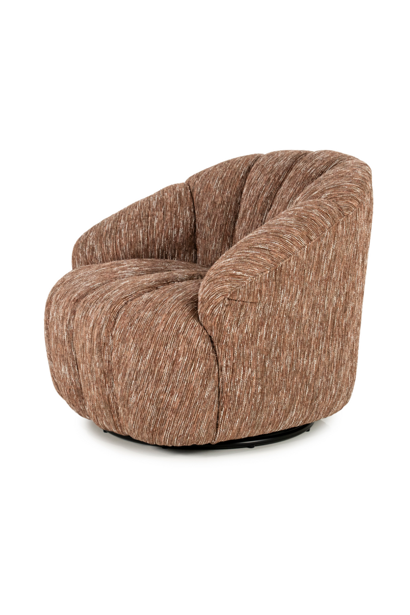 Deep-Channeled Swivel Chair | By-Boo Dream | Oroatrade.com