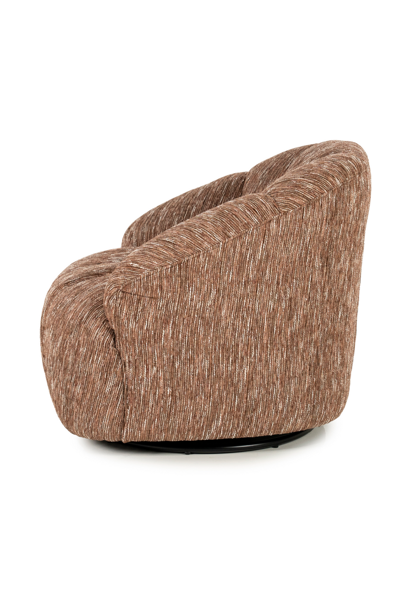 Deep-Channeled Swivel Chair | By-Boo Dream | Oroatrade.com