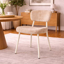 Fabric Covered Dining Chairs (2) | By-Boo Dare