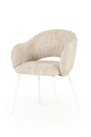 Cut-Out Back Dining Armchairs (2) | By-Boo Story | Oroatrade.com