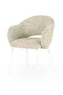 Cut-Out Back Dining Armchairs (2) | By-Boo Story | Oroatrade.com