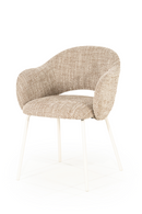 Cut-Out Back Dining Armchairs (2) | By-Boo Story | Oroatrade.com