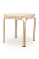 Glazed Iron Square Side Table | By-Boo Zilo | Oroatrade.com