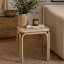 Glazed Iron Square Side Table | By-Boo Zilo