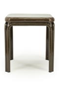 Glazed Iron Square Side Table | By-Boo Zilo | Oroatrade.com