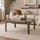 Glazed Iron Square Coffee Table | By-Boo Zilo