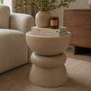 Coated Metal Modern Side Table | By-Boo Kerun
