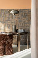 Silver Table Lamp | By-Boo Chromeo | Oroatrade.com