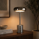 Silver Table Lamp | By-Boo Chromeo