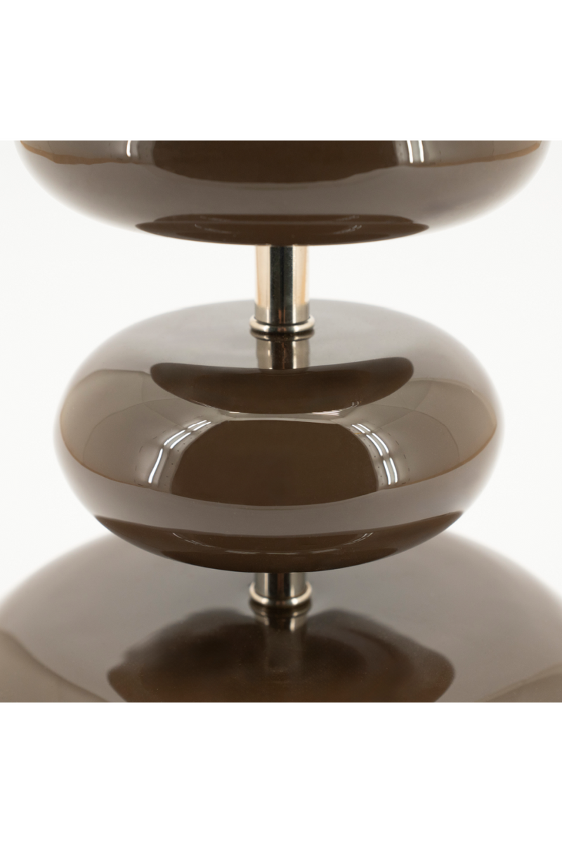 Glossy Iron Table Lamp | By-Boo Orbs | Oroatrade.com