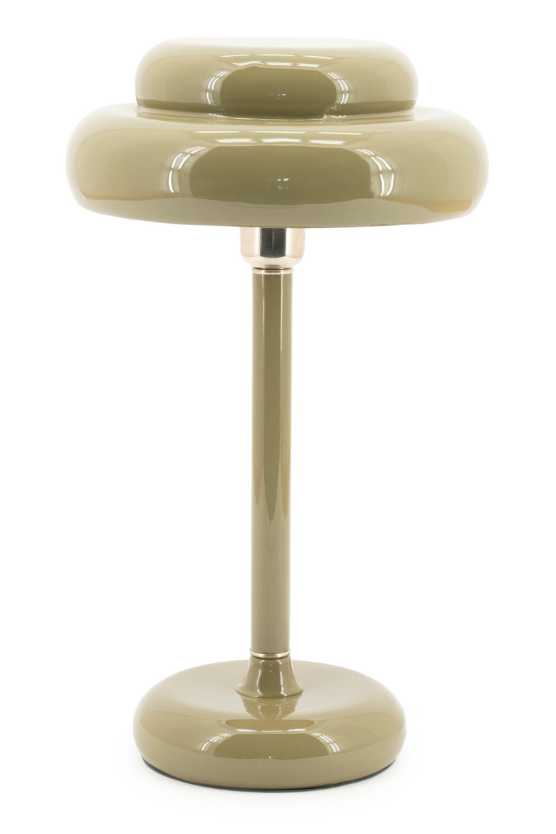 Glazed Iron Table Lamp | By-Boo Bomb | Oroatrade.com