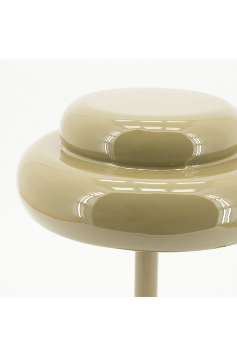 Glazed Iron Table Lamp | By-Boo Bomb | Oroatrade.com