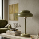 Glazed Iron Table Lamp | By-Boo Bomb