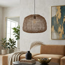 Rattan Rustic Pendant Light | By-Boo Hata