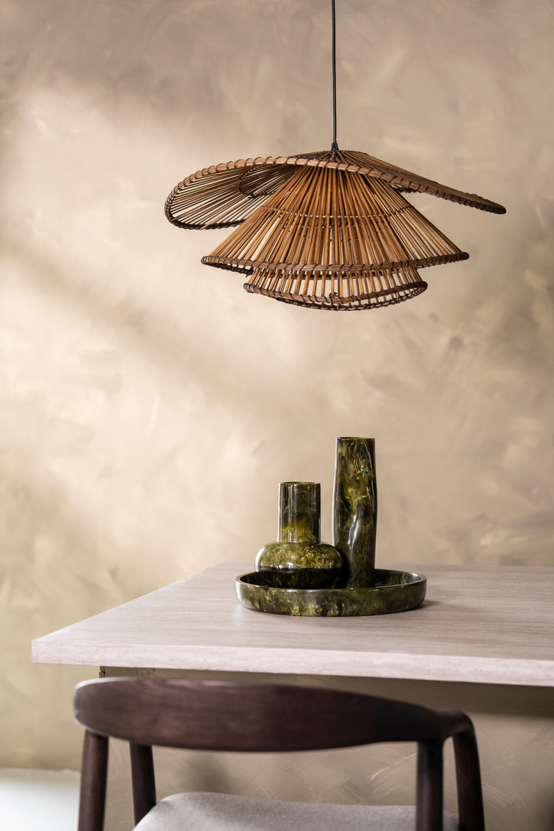 Bamboo Tiered Chandelier | By-Boo Yarin | Oroatrade.com