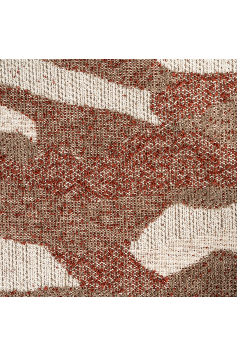 Printed Fabric Square Pouf L | By-Boo Rytm | Oroatrade.com