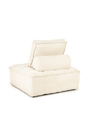 Square-Tufted Beige Lounge Chair | By-Boo Hive | Oroatrade.com