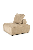 Square-Tufted Beige Lounge Chair | By-Boo Hive | Oroatrade.com