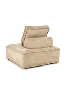 Square-Tufted Beige Lounge Chair | By-Boo Hive | Oroatrade.com