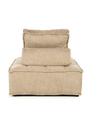 Square-Tufted Beige Lounge Chair | By-Boo Hive | Oroatrade.com