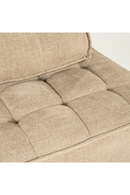 Square-Tufted Beige Lounge Chair | By-Boo Hive | Oroatrade.com