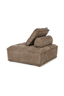Square-Tufted Beige Lounge Chair | By-Boo Hive | Oroatrade.com